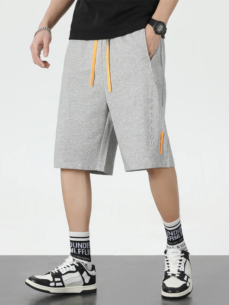Men's Plus Size Baggy Sweatshorts - Hip Hop Streetwear Loose Fit (6XL-8XL)