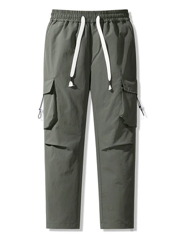 Winter Down Cargo Trousers