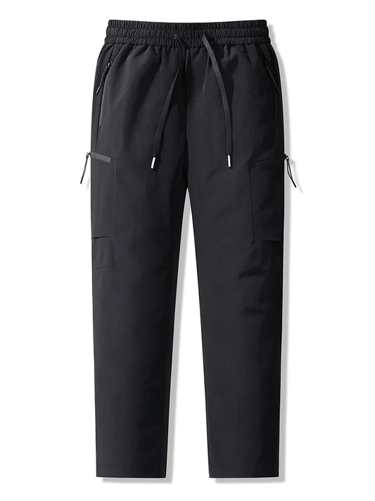 Duck Down Puffer Cargo Trousers