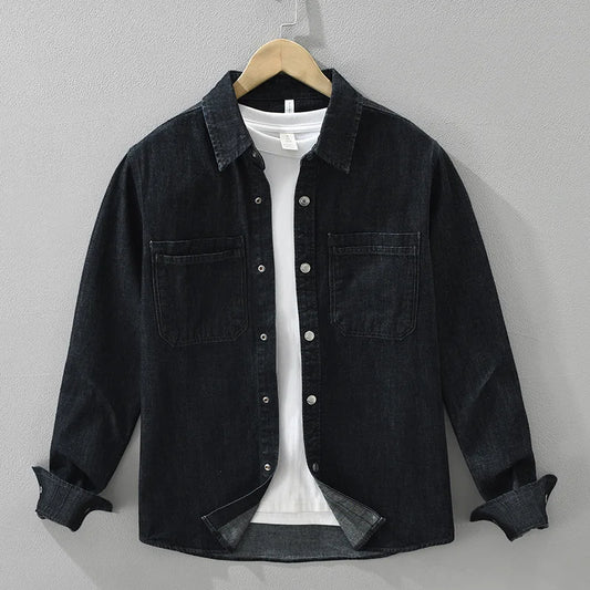 Essential Denim Long Sleeve Shirt