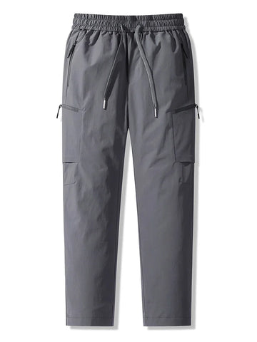 Duck Down Puffer Cargo Trousers