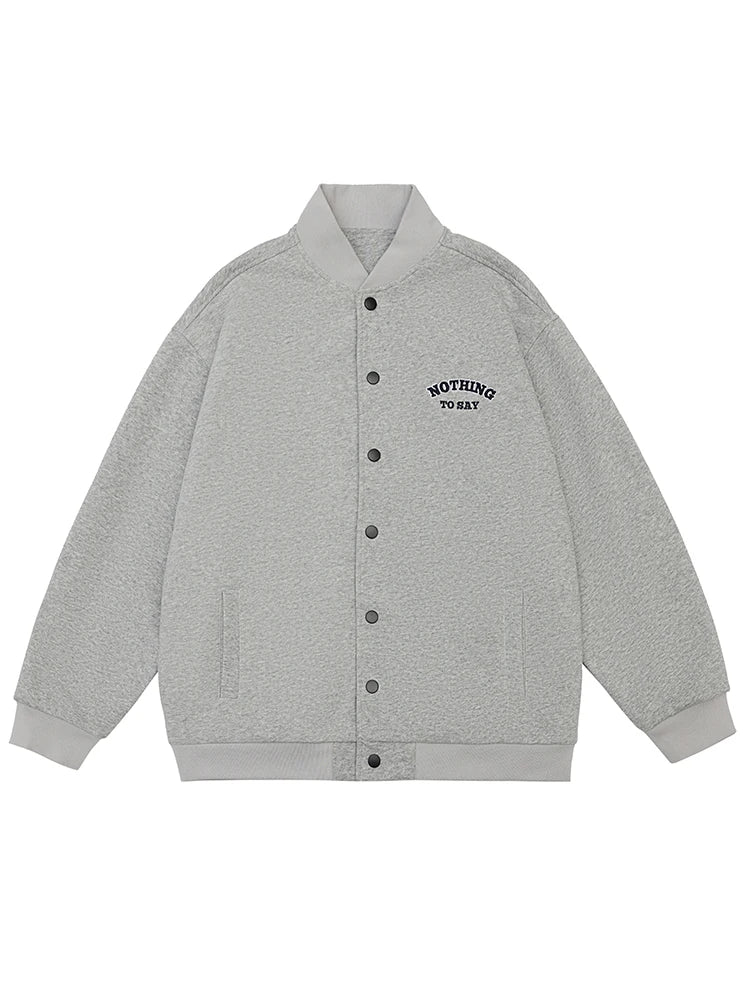 Chaqueta universitaria unisex - Bomber de punto grueso de 420 g/m² (corte holgado)