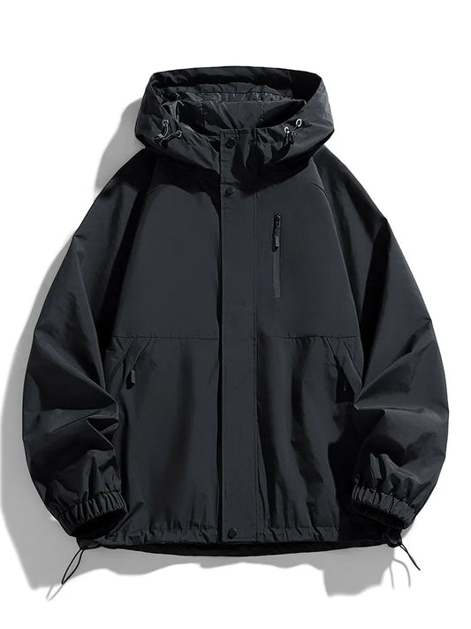 Urban Tech Hooded Windbreaker Jacket